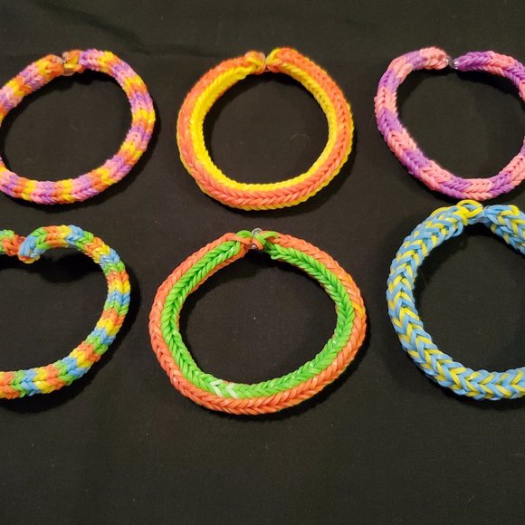 Handmade Summer Fun Rainbow Loom Bracelet Set/New - Picture 3 of 6